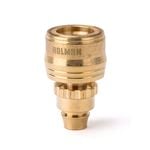 Holman 12mm Brass Barbed Screw On Hose Connector