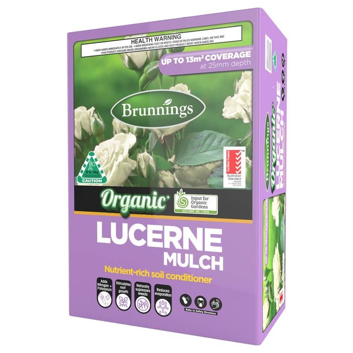 Brunnings Organic Lucerne Mulch