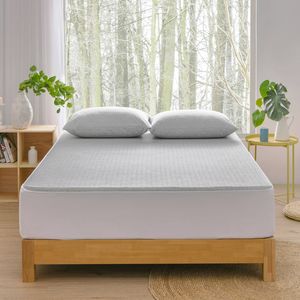 ESSN Bamboo Charcoal Waterproof Mattress Protector Long Single Bed