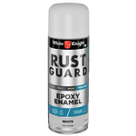 White Knight 310g White Flat Rust Guard Epoxy Enamel Spray Paint
