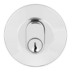 Lemaar Satin Chrome Round Deadbolt
