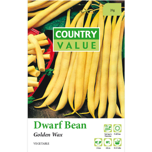 Country Value Dwarf Bean Golden Wax
