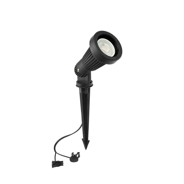 Brilliant 5W Black Biko LED Spike DIY Garden Light