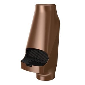 Marley Copper Downpipe Curve Leaf Diverter