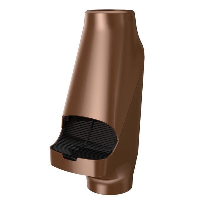 Marley Copper Downpipe Curve Leaf Diverter