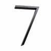 Sandleford 120mm Black Slimline House Number 7