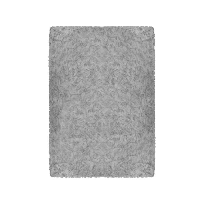 Smart Home Products 160 x 230cm Silver Orville Shag Pile Rug