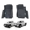AUSGO Car Floor Mats for Mitsubishi Triton ML MN series Single / Extra Cab 2006-2015 All-Weather Floor Liners