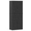 Costway 183cm Kitchen Pantry Storage Cupboard Cabinet Black