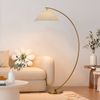 Lexi Lighting Remi Floor Lamp - Brass