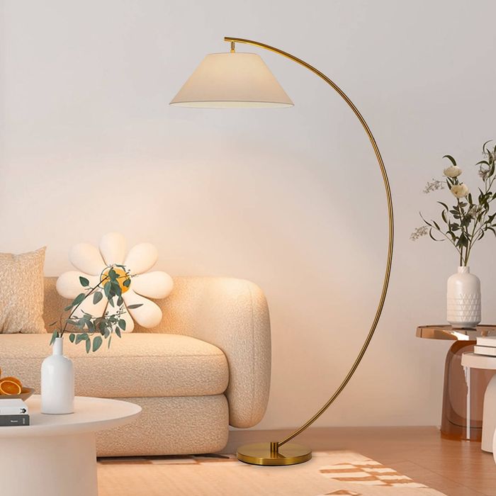 Lexi Lighting Remi Floor Lamp - Brass