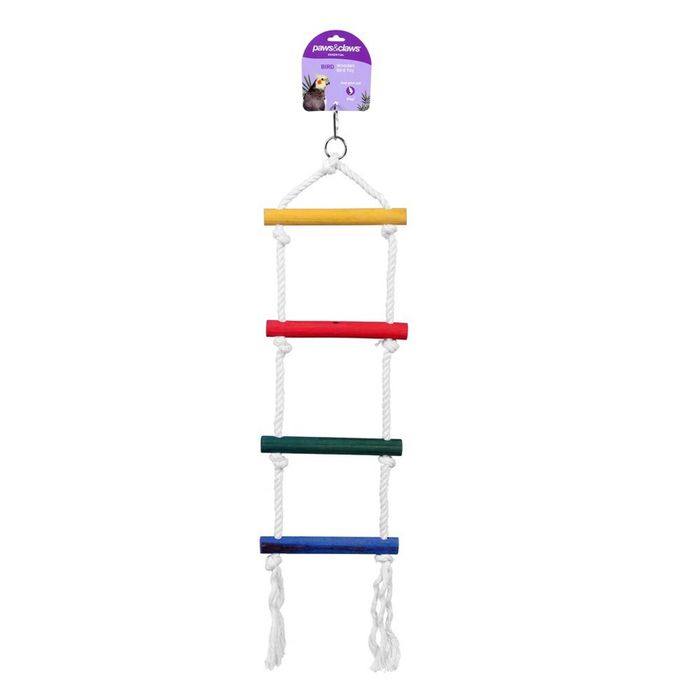 Paws & Claws Wooden Bird Toy 34cm Assorted