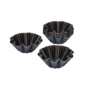 Matfer Bourgeat Exopan Brioche Mould - 75mm, Non-Stick, Pack of 12