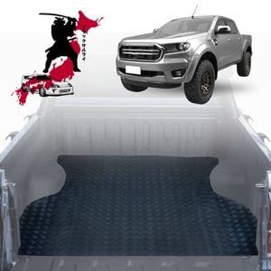 Black Samurai UTE Tub Mat Tray Liner for Ford Ranger 2018 - 2022 (PX3 Dual Cab Ute)