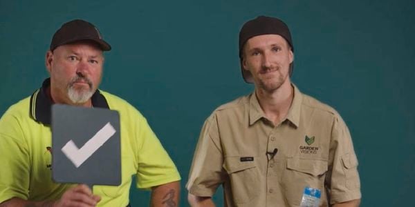 Tax time video thumbnail of 2 NZ tradies being asked about claiming items for tax
