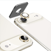Metal Camera Lens Glass Individual Eagle Protector Cover - For Apple iPhone 17 Air (Champagne)