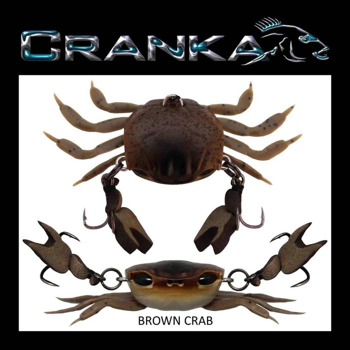 Cranka Crab Heavy 5.9g Hard Body Fishing Lure Brown Crab