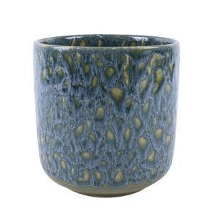 Northcote Pottery 15.5 x 16cm Blue Aries Egg Ceramic Indoor Pot