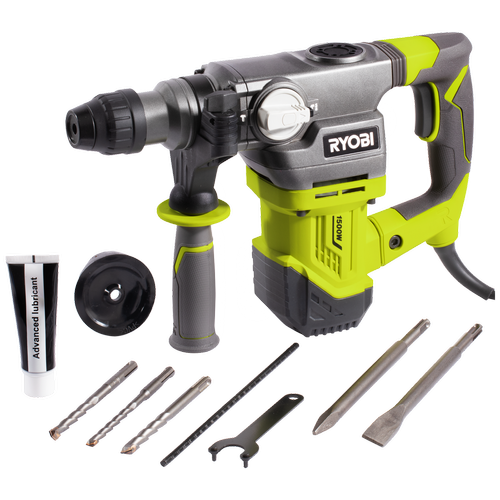 Ryobi 1500W SDS Rotary Hammer Drill RSDS1500 K Bunnings Australia