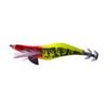 Forceten Inked Squid Jig - Fire Tiger Glow