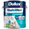 Dulux 2L Interior Paint Wash&Wear +PLUS Kitchen & Bathroom Semi Gloss Vivid White