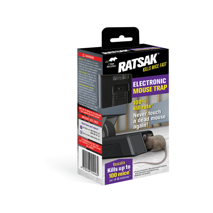 RATSAK Electronic Mouse Trap
