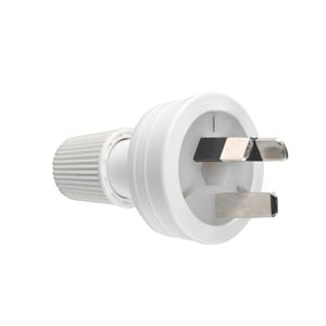 HPM 3 Pin Plug Top10 Amp White CD100LWE
