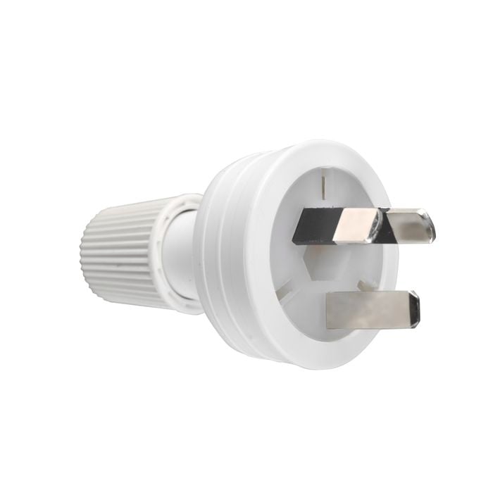 HPM 3 Pin Plug Top10 Amp White CD100LWE