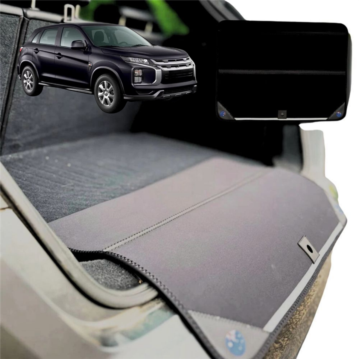 Rear Cargo Boot Bumper Protector for Mitsubishi ASX 2023 - Current (GS ...