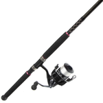 6'6 Silstar Sirius 7-12kg Fishing Rod and Reel Combo with Solid Glass Tip -2 Pce
