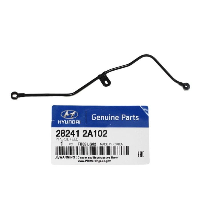 Genuine Turbo Charger Oil Feed Pipe For Kia Cerato 1.6l