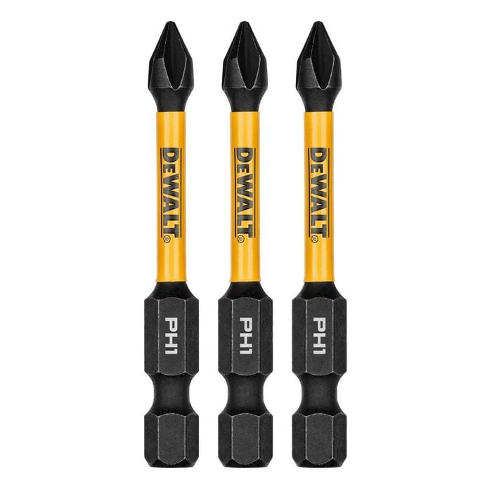 DeWALT 57mm PH1 FLEXTORQ Screwdriver Bit DWAF2PH1IR3 - 3 Pack