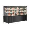 Exquisite Three Tiers Mirror Cake Display Refrigerators 1800mm Width