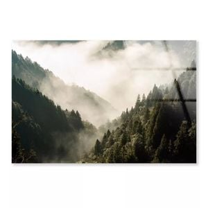 Mistry Forest Mountain  Print 100% Australian Made 50 x 40cm  (Acrylic)