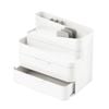 Umbra Glam Organiser Large White & Grey 26.7x18.4x24.8cm
