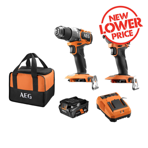 AEG Powertools 18V Brushless Sub Compact 2-Piece 4.0Ah Kit