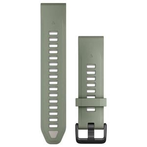 Garmin Quickfit 20 Silicone Band - Willow/fog Grey