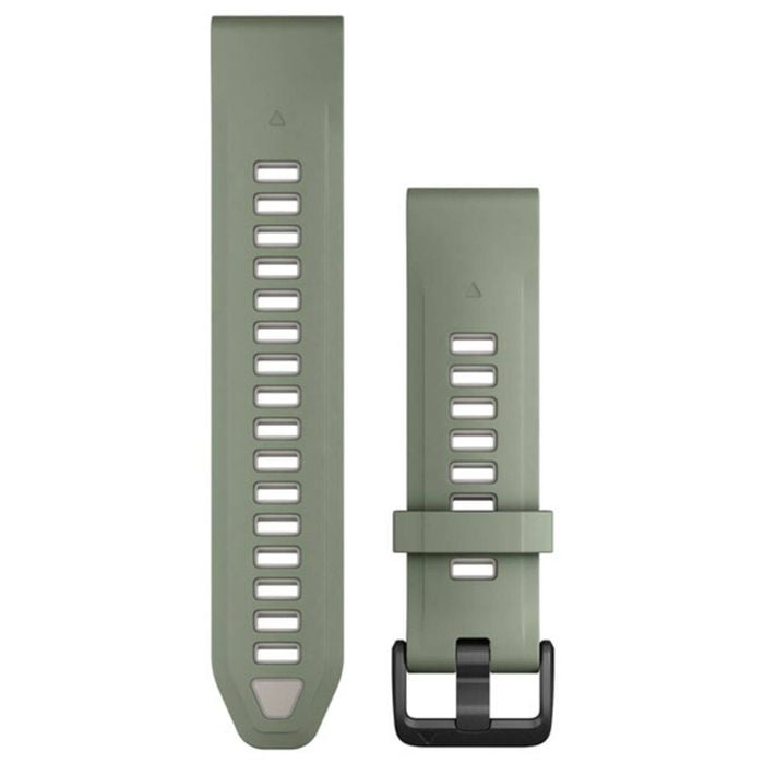 Garmin Quickfit 20 Silicone Band - Willow/fog Grey