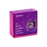 Lytworx 40 Warm White Battery Operated Micro LED Wire Lights