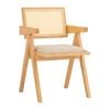 Modern Furniture KAIRI 51x82cm Dining Chair Modern Furniture- Natural & Rattan