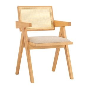 Modern Furniture KAIRI 51x82cm Dining Chair Modern Furniture- Natural & Rattan