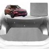 6D Diamond Car Boot Mat for Mercedes-Benz EQB SUV (X243)2022-Current-(3rd Row folded/5 seater)-Cargo Mat-Grey-Outback GT