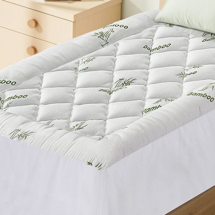 Giselle Bedding 5cm Pillowtop Mattress Topper Bamboo Cover Single