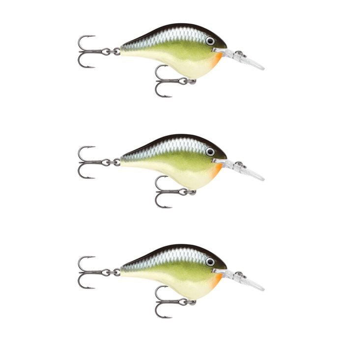 3x Rapala Dives to 8ft 5cm Crankbait Fishing Lures - Smash