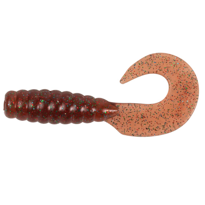 Berkley PowerBait Grub 2.5" Soft Plastic Fishing Lure Bloodworm