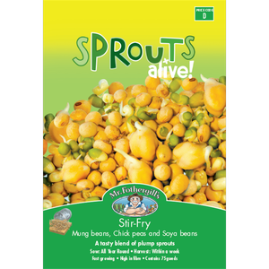 Mr Fothergill's Stir Fry Mix Sprouts Alive Seeds