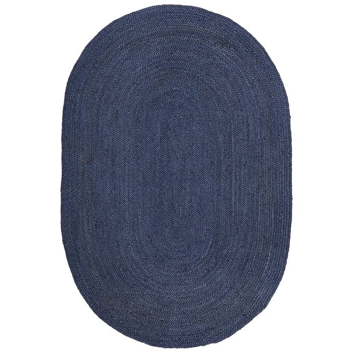 Bryn Navy Oval 220X150Cm Rug