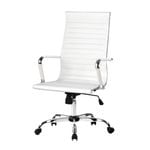 Artiss White Eames Replica High Back Office Chair