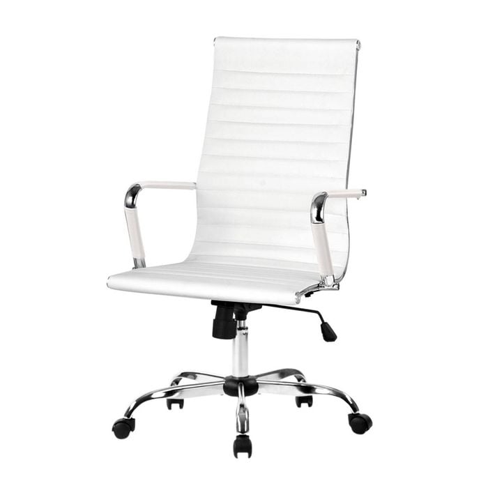 Artiss White Eames Replica High Back Office Chair