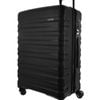 Pierre Cardin 4 Wheel Medium Hard-Shell Suitcase Travel Luggage 70cm Black
